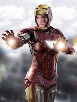 Illustration for article titled You want more female celebs as Avengers? Here are more female celebs as Avengers